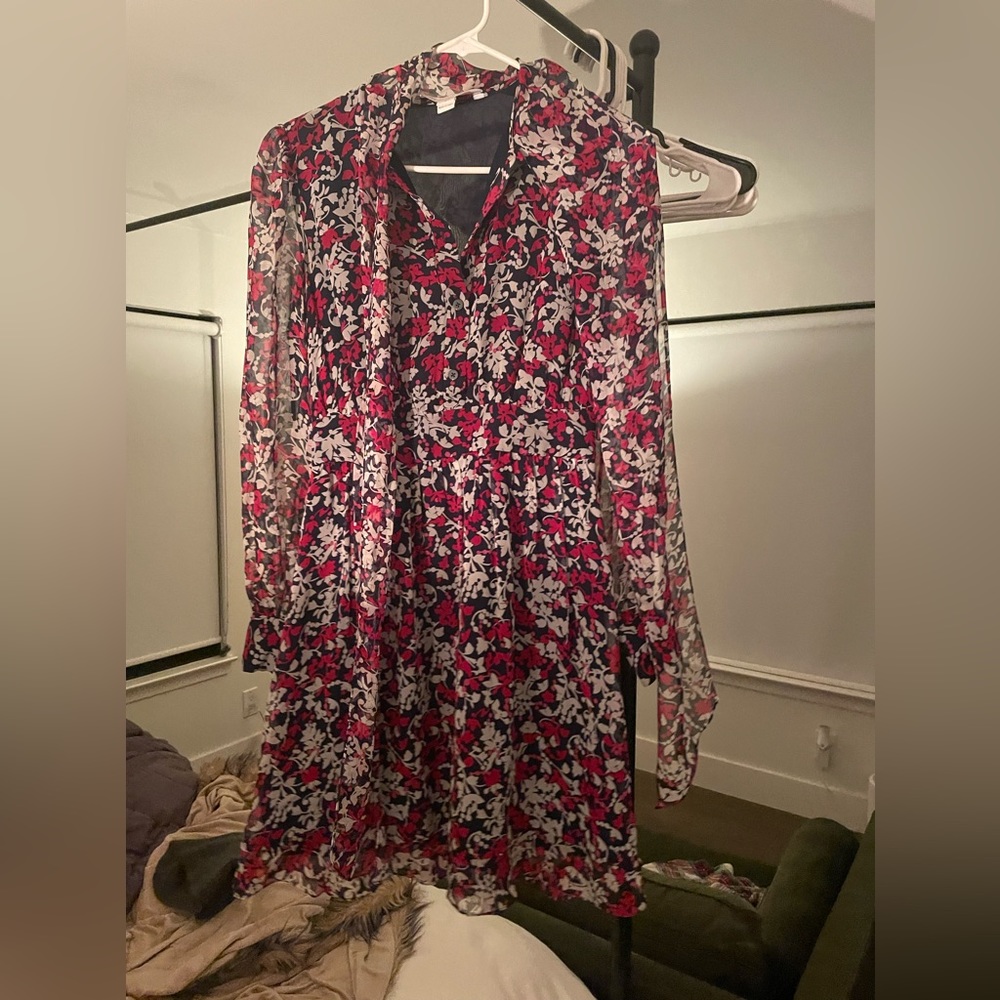 Diane Von Furstenberg Long Sleeve Dress